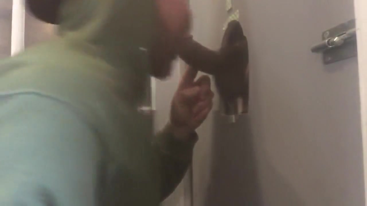 Thick Black Dick Gets Sucked at The Philadelphia Glory Hole
