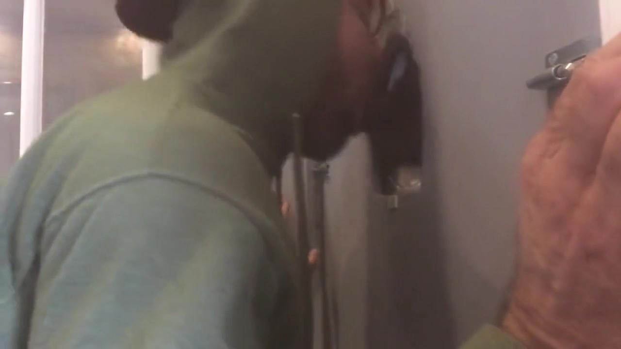 Thick Black Dick Gets Sucked at The Philadelphia Glory Hole