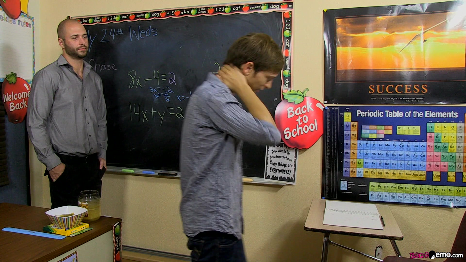 Cum Hungry Teacher David - David Chase & Ryker Madison