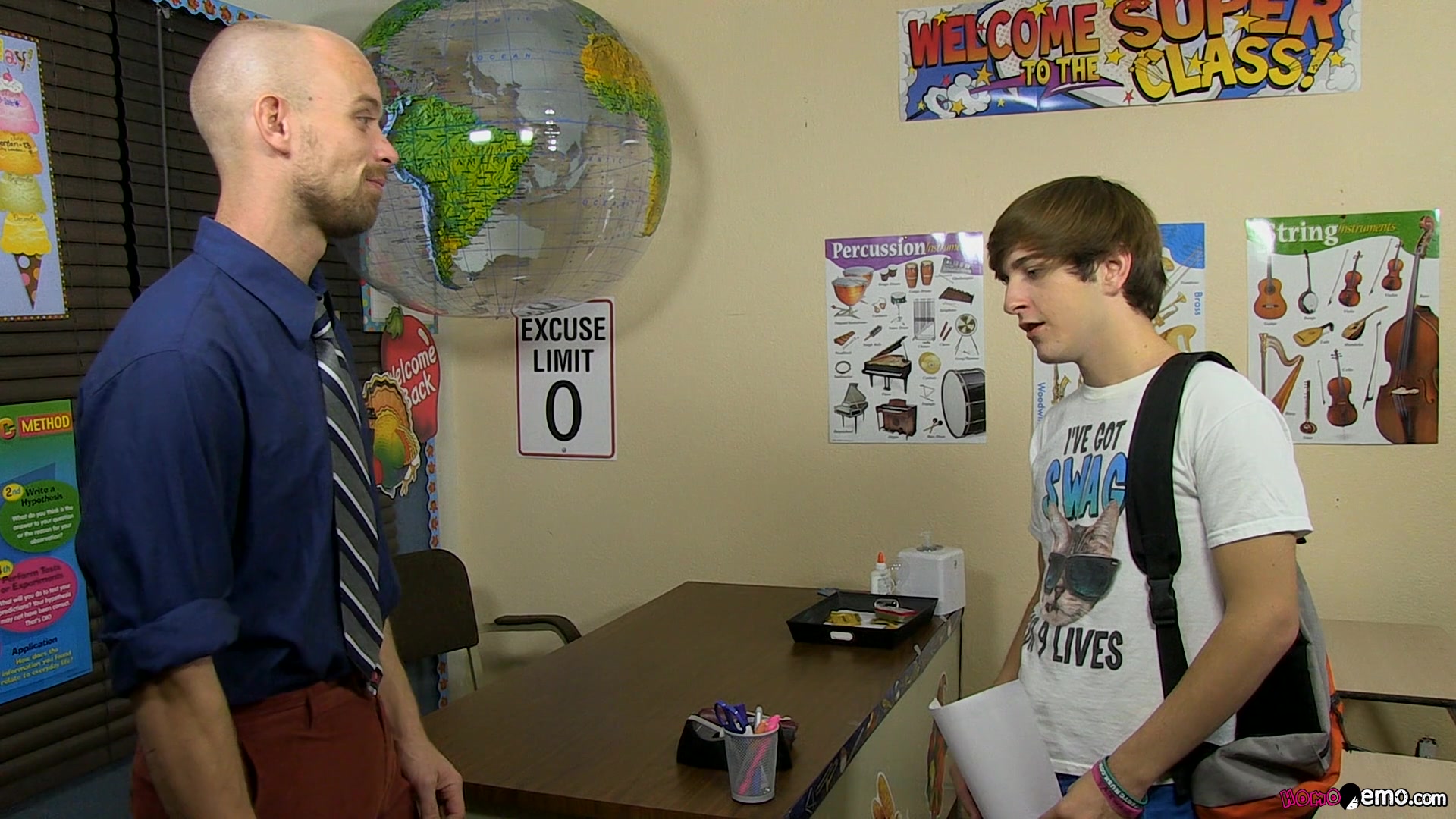 Hung Teacher Takes Advantage - Colby Klein & Scott Campbell
