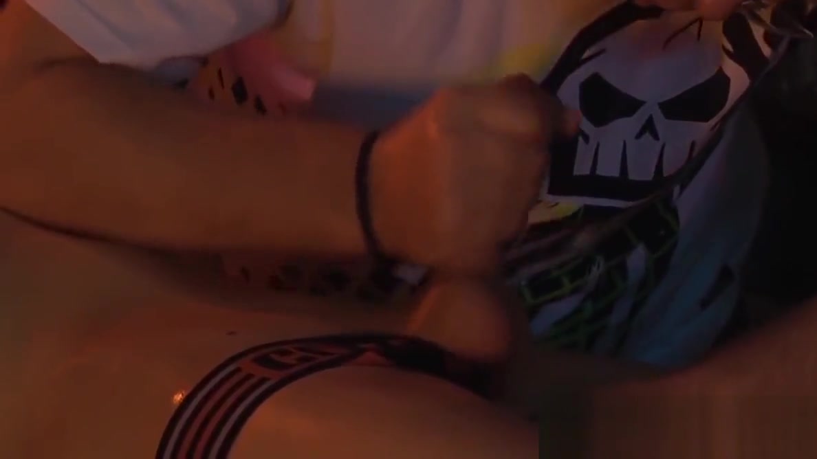 Sub twink gets soft massage and rough cock jerking