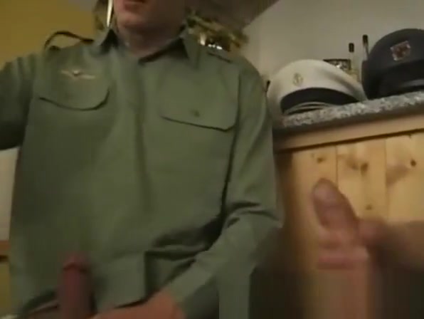 Army captain gets to fuck his soldiers assholes and mouths