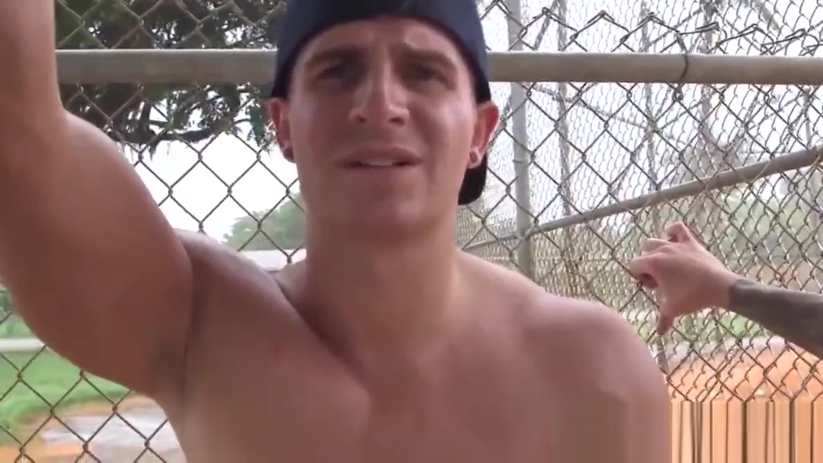 Muscular jock ass pounded in the showers by a buff handsome