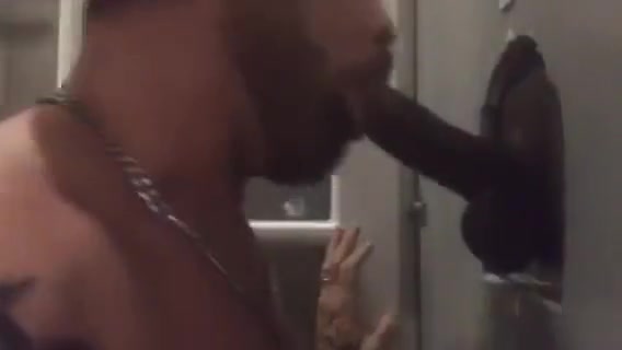 Young Hung Black Dick Sucked at Philly Gloryhole