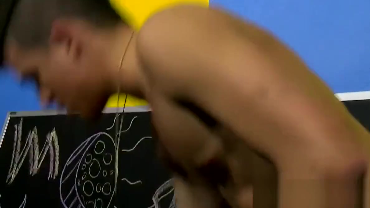 Cute Andy Taylor masturbates solo with dildo in ass POV