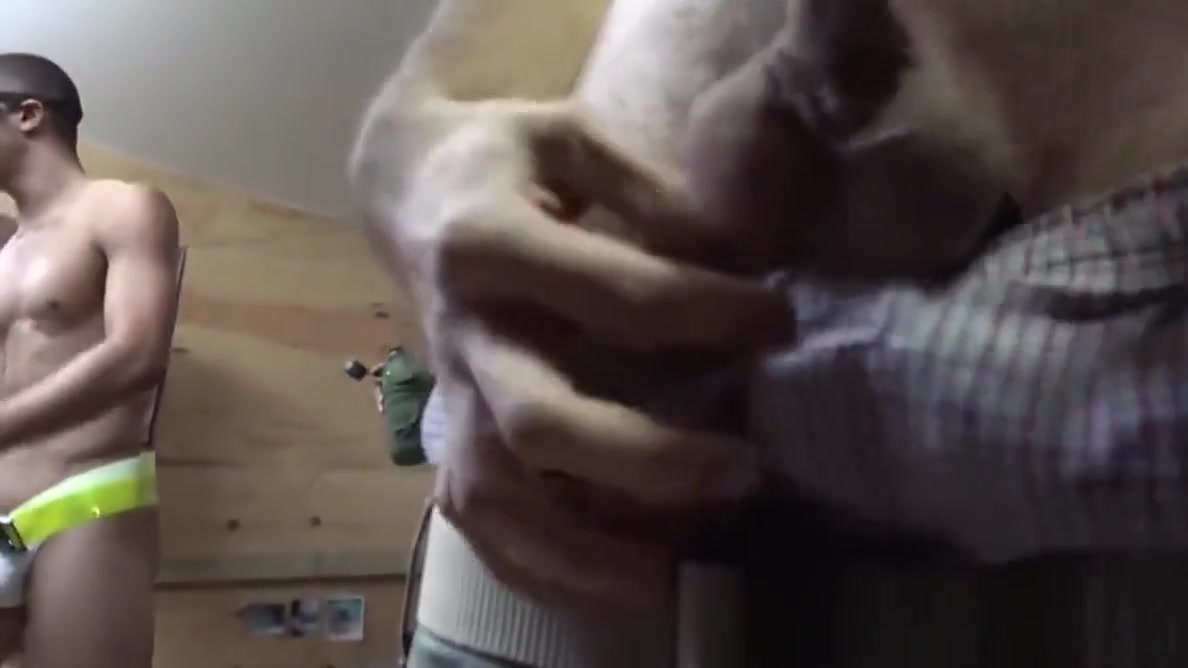 Military hunks anally hazing new members in the barracks