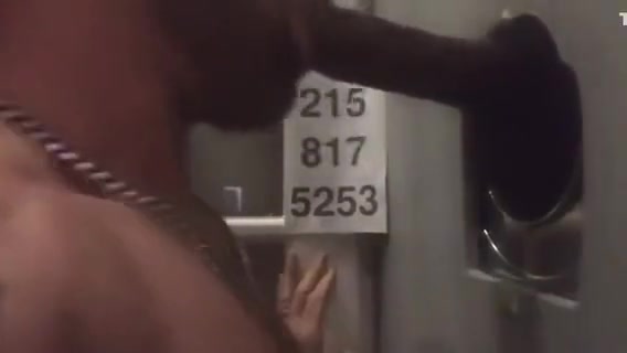 Thick BBC Busts Huge Load at Philly Gloryhole