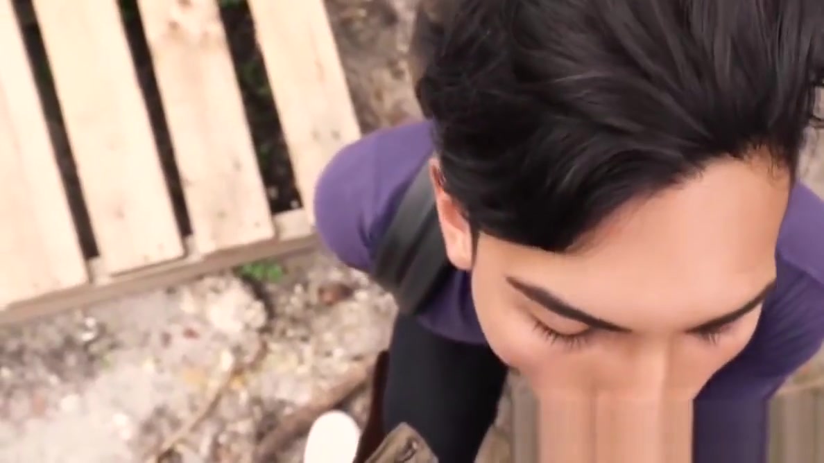 Straight latino twink barebacked outdoor in paid to gay POV