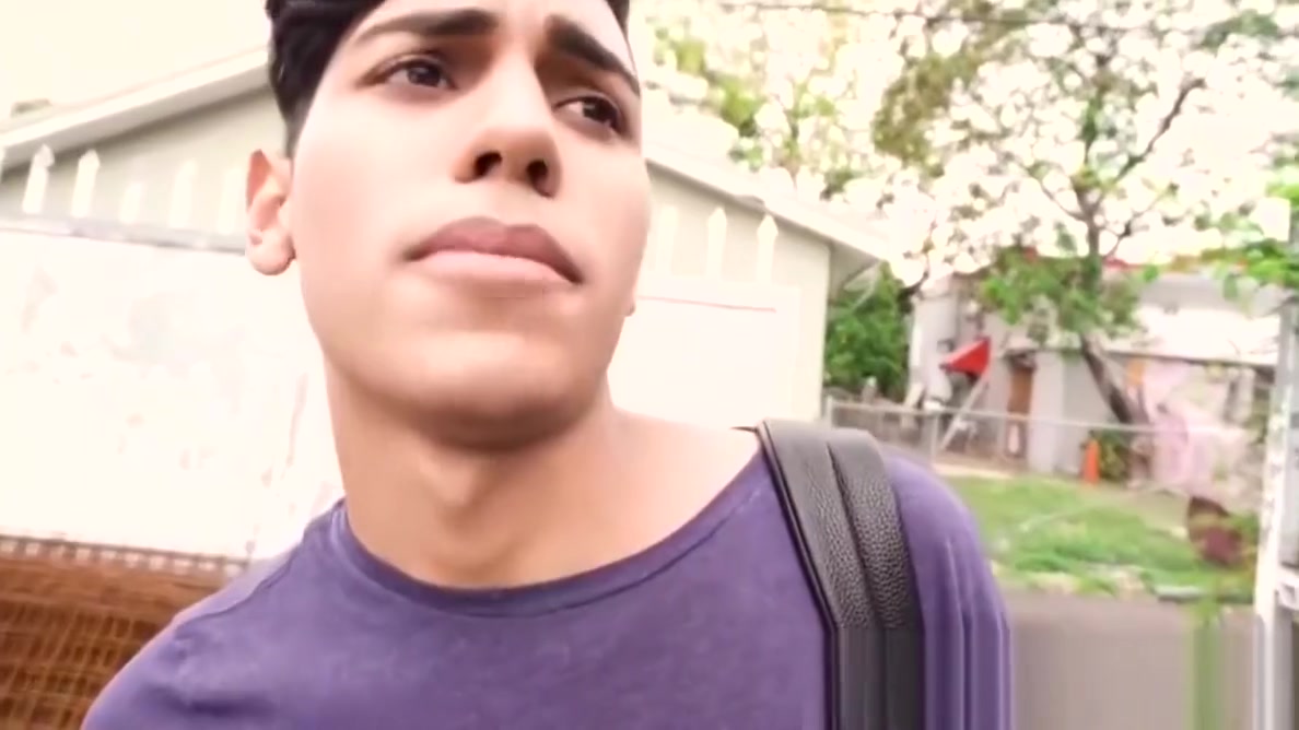 Straight latino twink barebacked outdoor in paid to gay POV