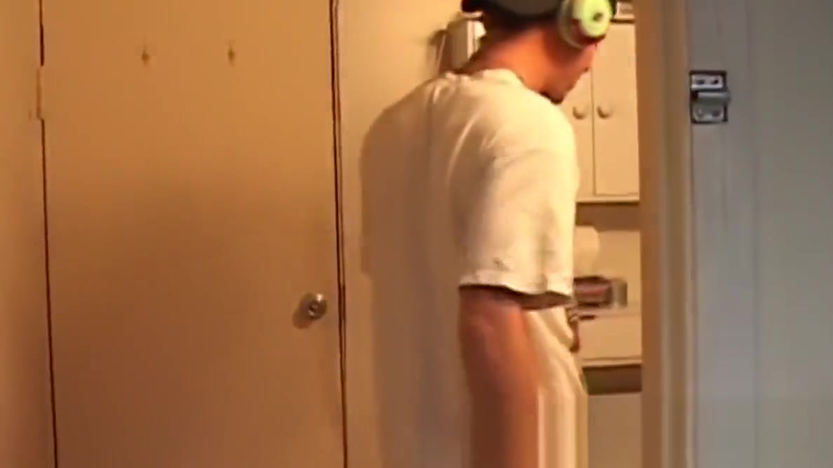 Young gay jock bent over and pounded by alt casting agent