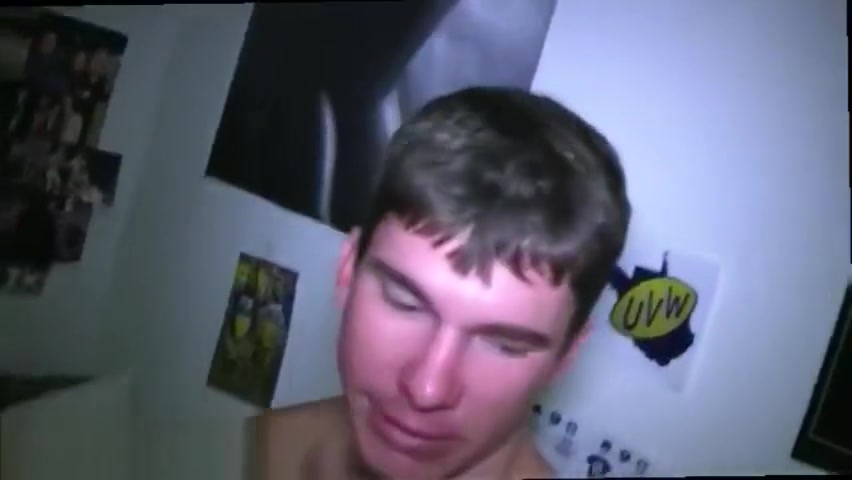 Gay Step brother taboo movies and single college boys cuming and drinking it