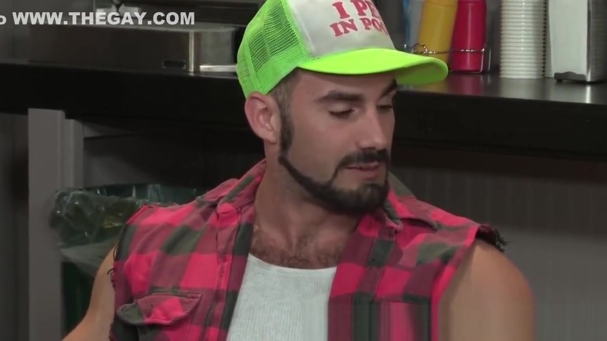 RagingStallion Muscle Hunk Step daddy Analized His Friend In Shop