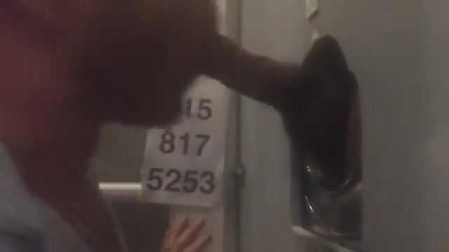 Stud Gives Head Service to Black Dick Traveler at Gloryholes in Philly