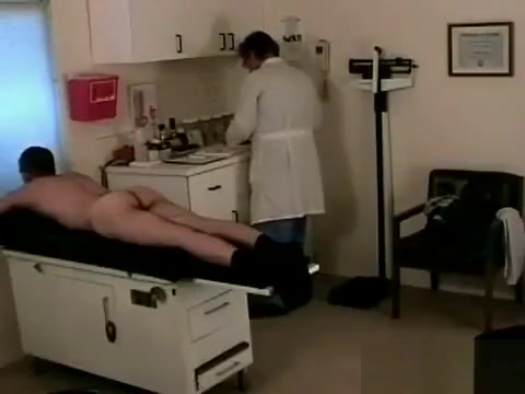 Trevor gets a few injections from the doctor