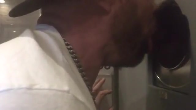 Black Dick with Big Full Balls Nuts at Philadelphia Glory Hole