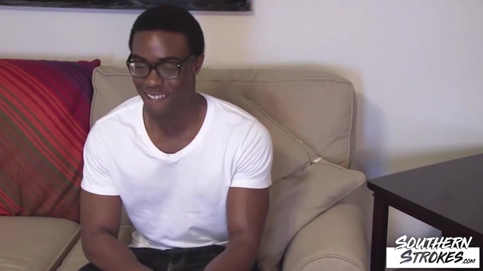 SOUTHERNSTROKES Black Jock Masturbates After An Interview