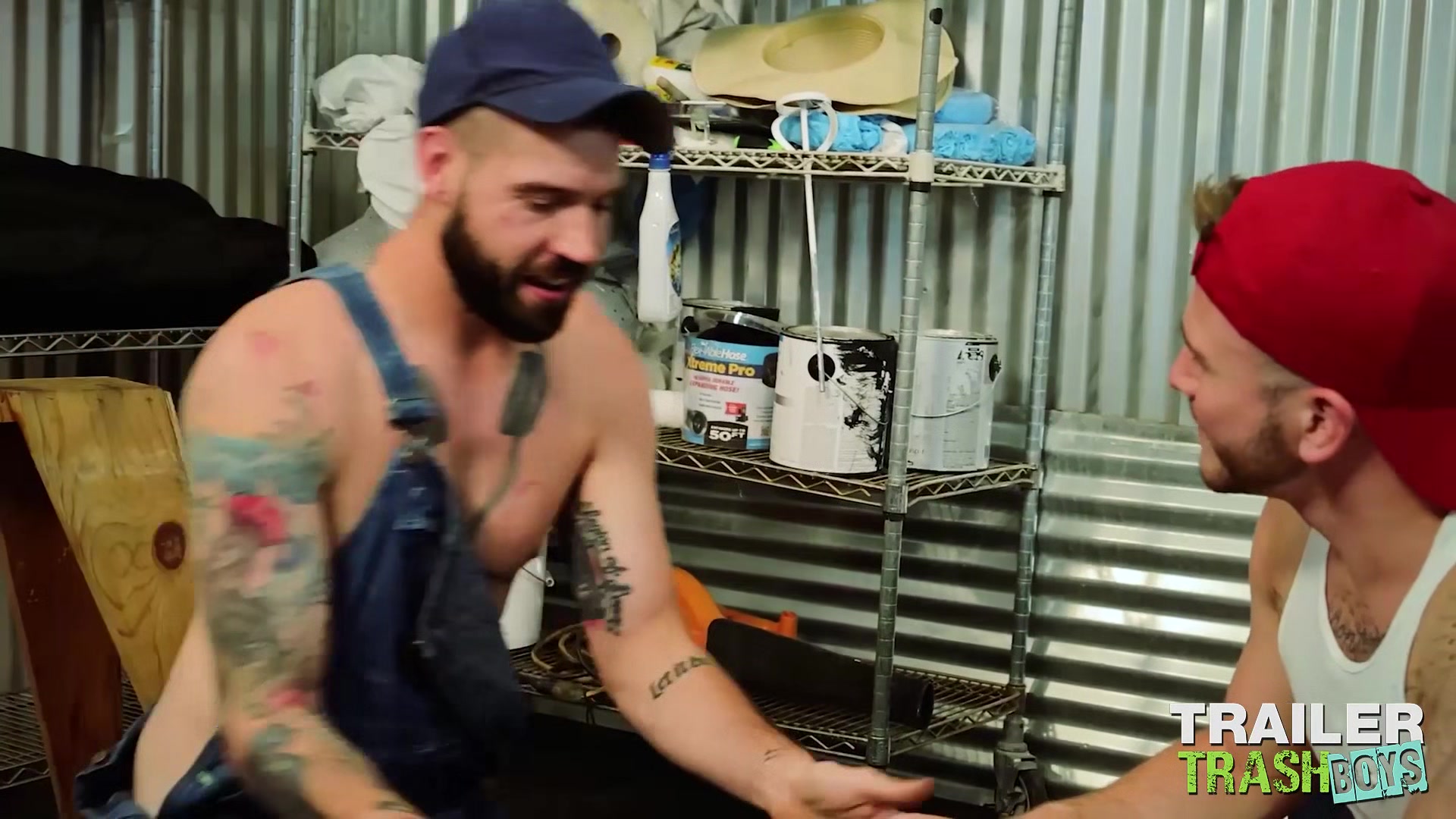 TRAILERTRASHBOYS Buck Richards And Andrew Delta Bareback
