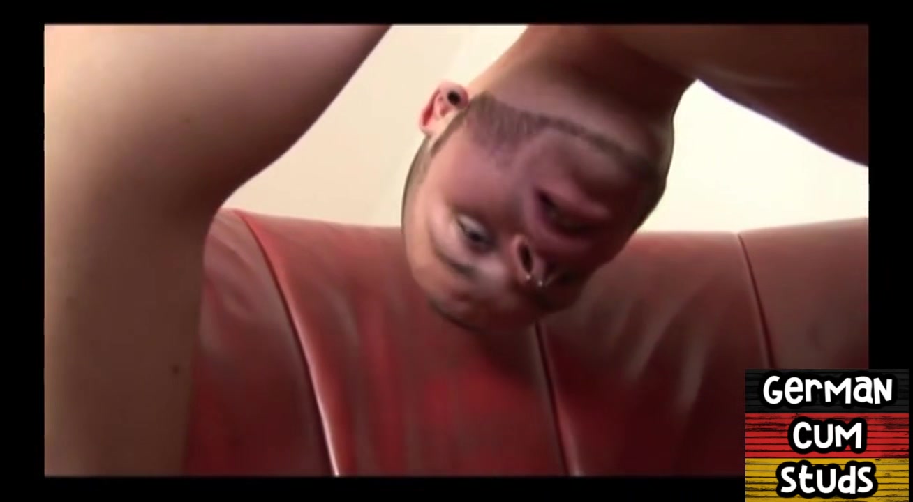German jock doggystyled by unsaddled bf after blowjob