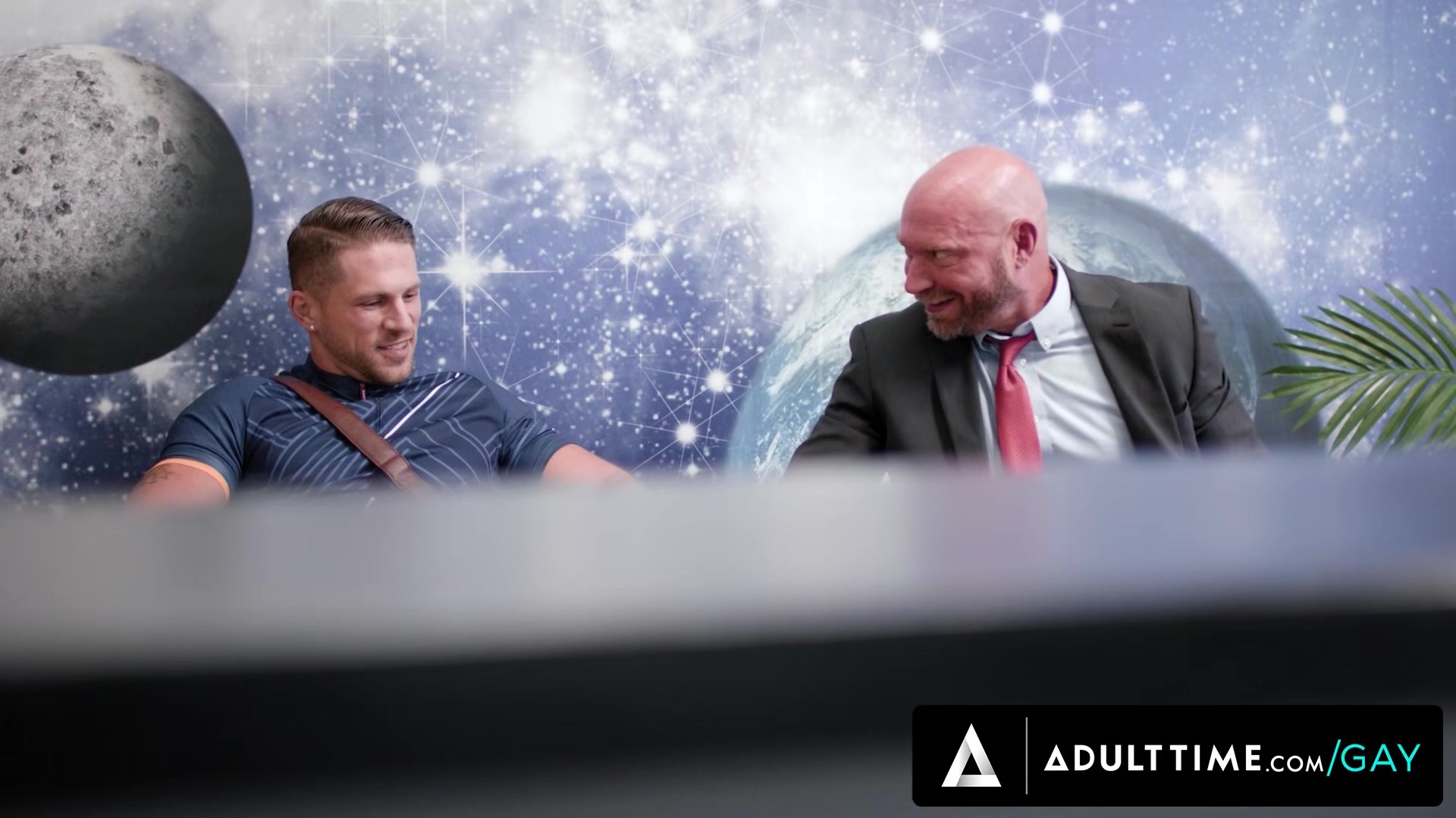 ADULT TIME - Applicant Killian Knox Almost Caught Barebacking Ripped Stranger In Public Office!