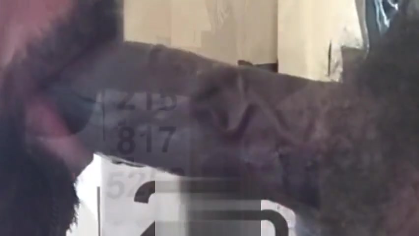 Super Thick Black Thug Dick Serviced at Philadelphia Gloryhole 215-817-5253