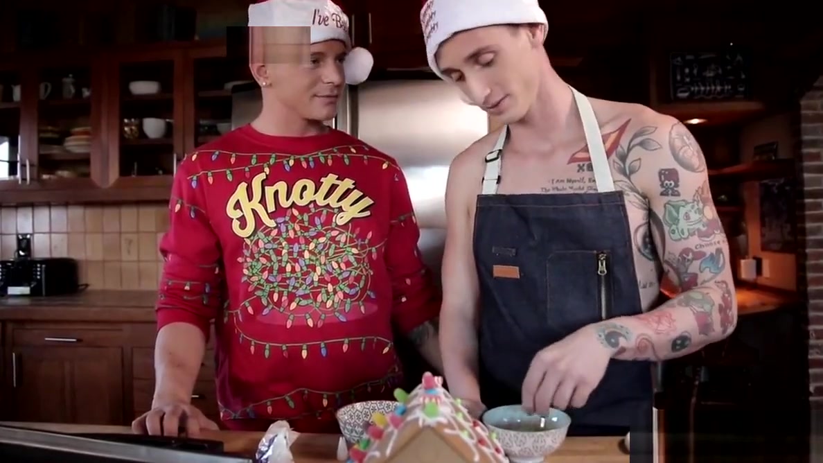 NextDoorBuddies Holiday Spirit Got Us In Bareback Raw Mood