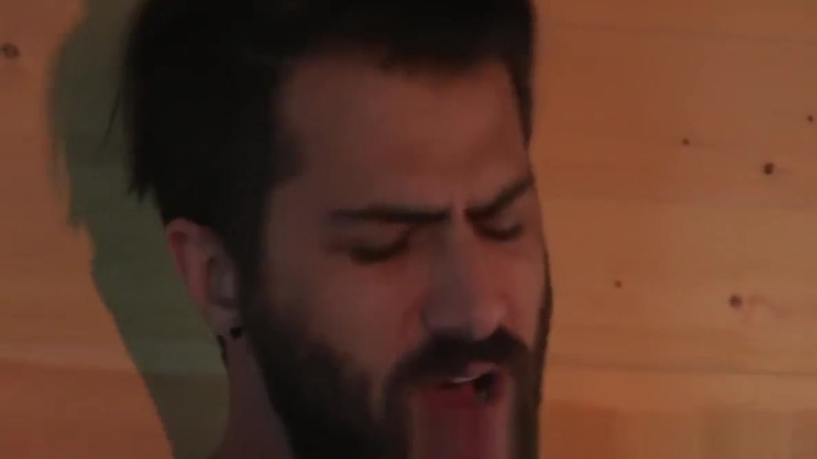 RagingStallion Hot Hairy Step daddy Adam Ramzi Fucked In Sauna
