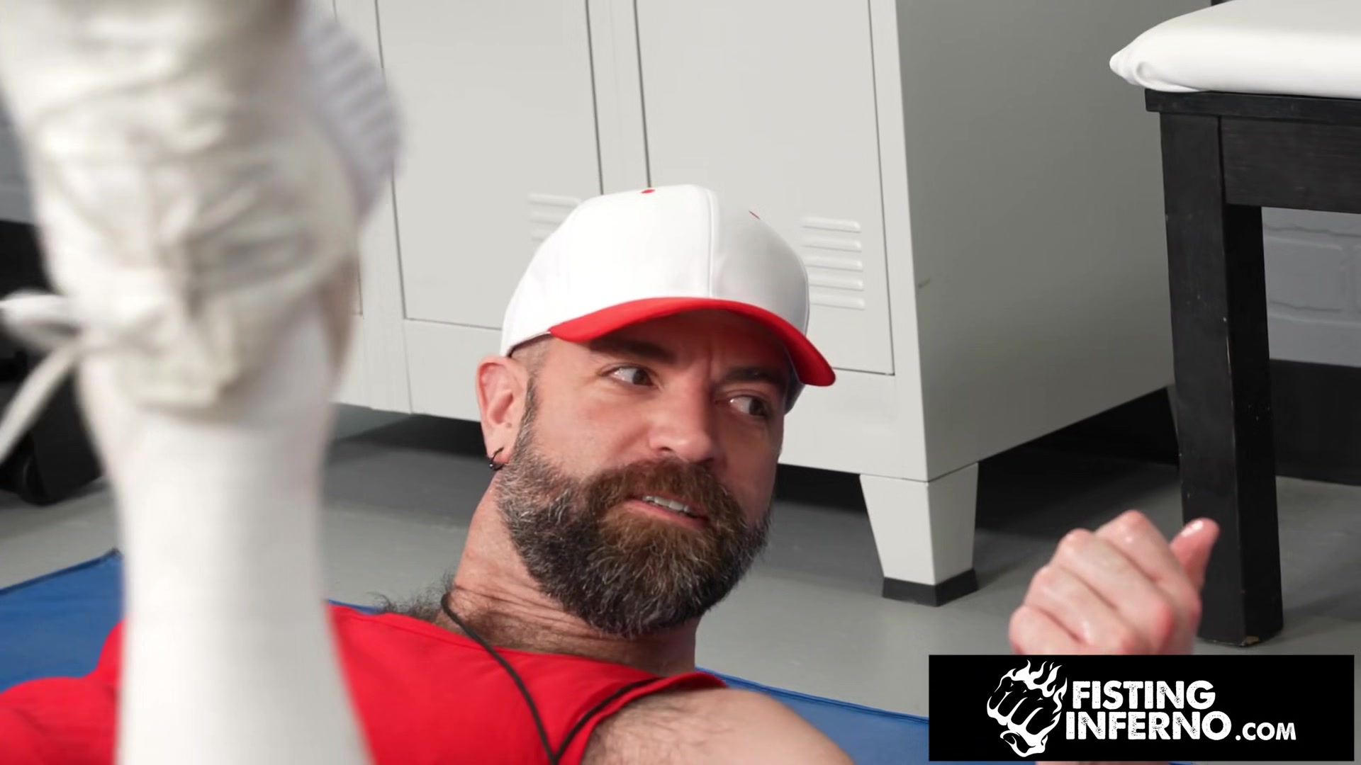 Hot Jocks Release Energy wt Beefy Coaches Fist