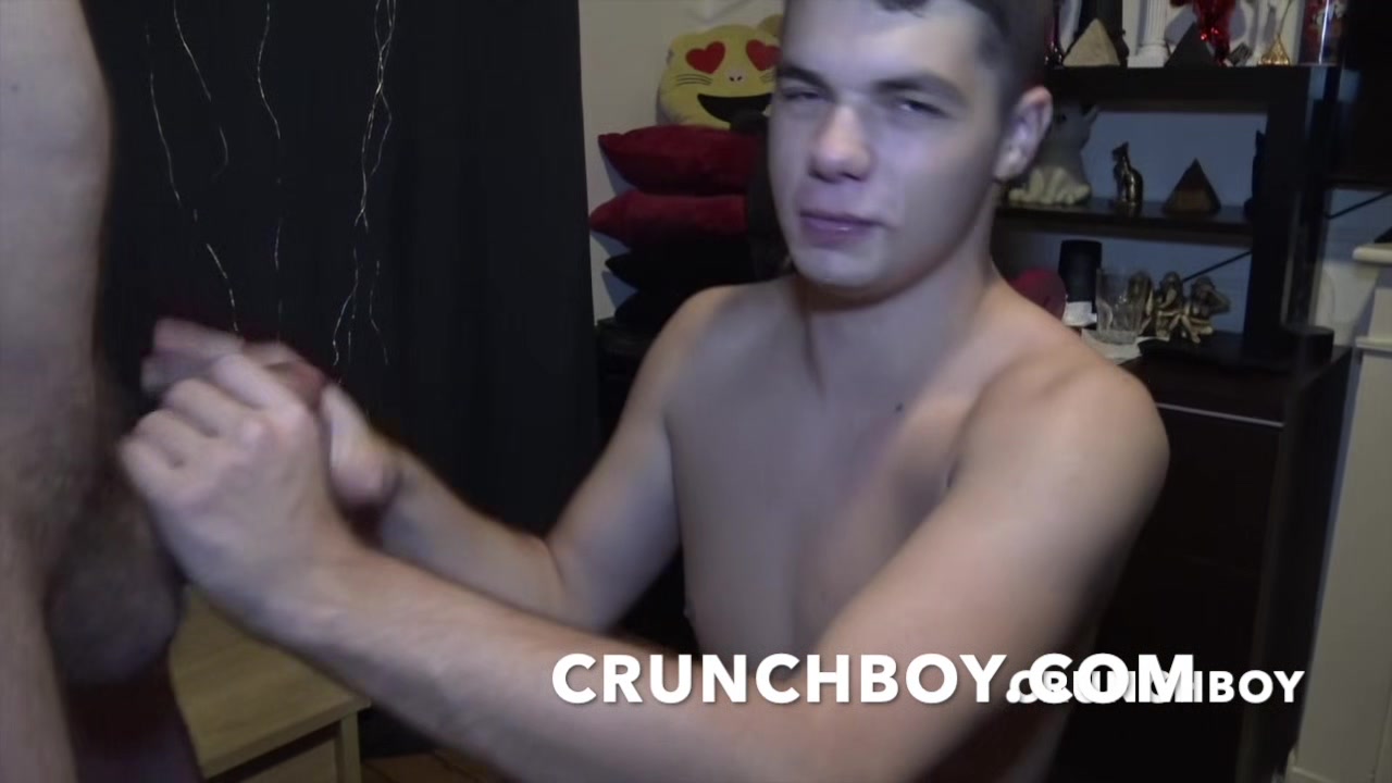 the french twink THEO MDNA fucked raw for CRUNCHBOY by tops guys from paris
