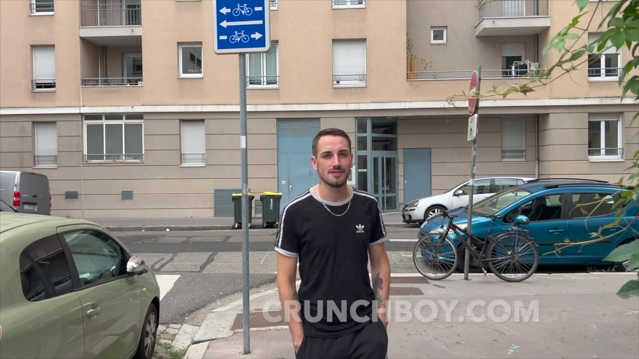 the french dude NATHAN MADNESS fucked raw the straight curious MAthieu for CRUNCHBOY