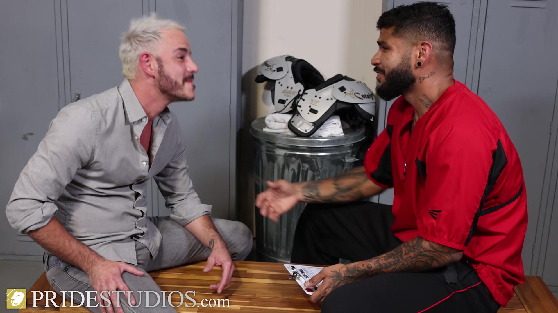 Gay Latino Stepcousins Jocks Give Each Other A Helping Hand