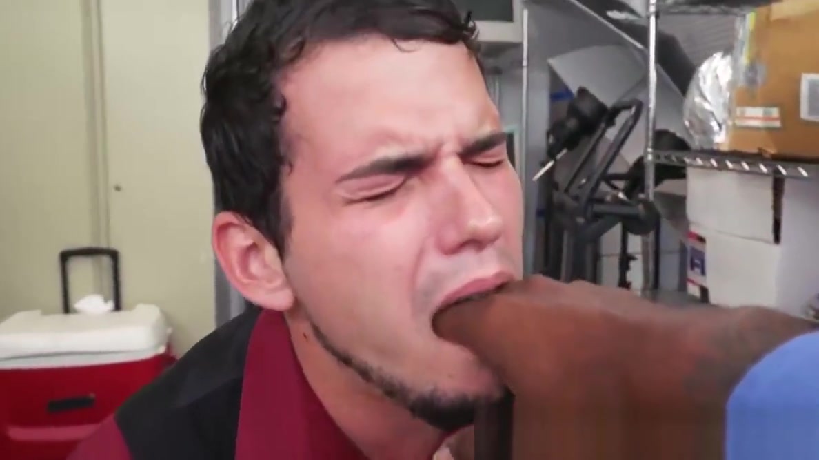 Young interracial auditdonor POV facialized