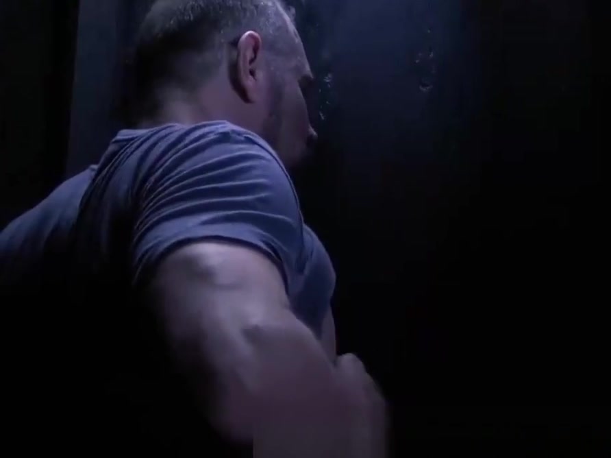 Hot glory hole blowjob and deepthroat with twink and Step daddy
