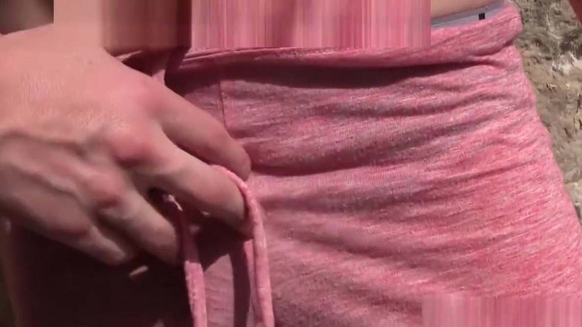 Raunchy twink gets an unforgettable handjob outdoors in POV