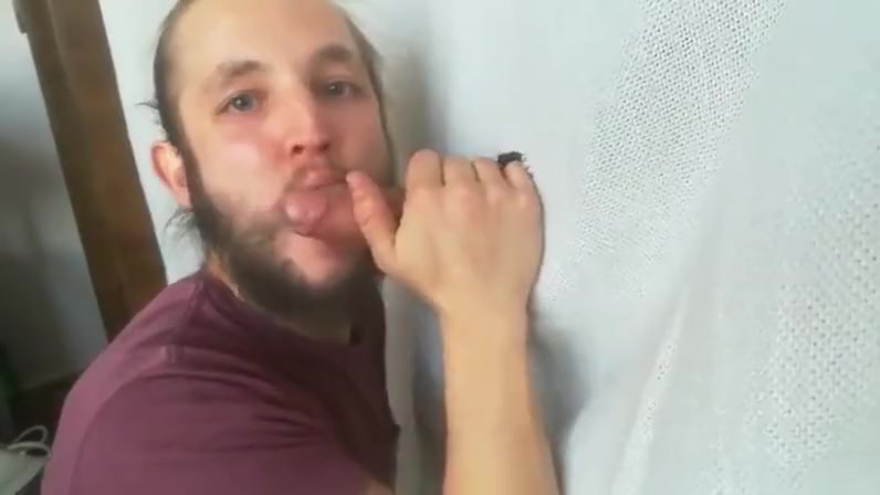 Gay Blowjob Through Gloryhole