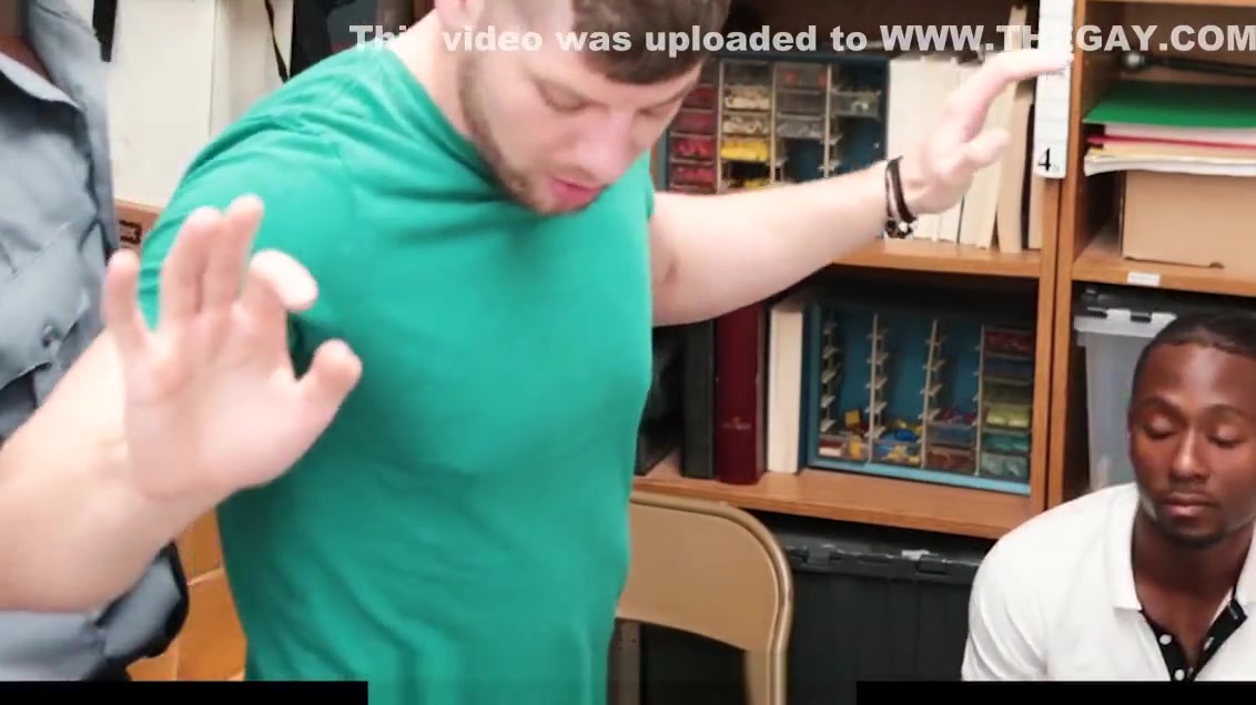 YoungPerps - Shoplifter Gets fucked by Hung Guard