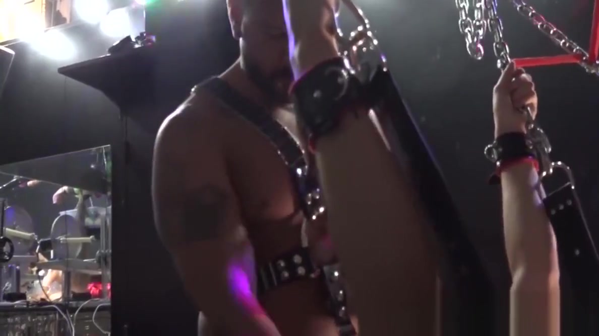 Gay sex slave anally slammed by his kinky master