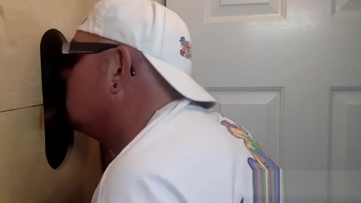 Sucking Latin Cock At The Gloryhole