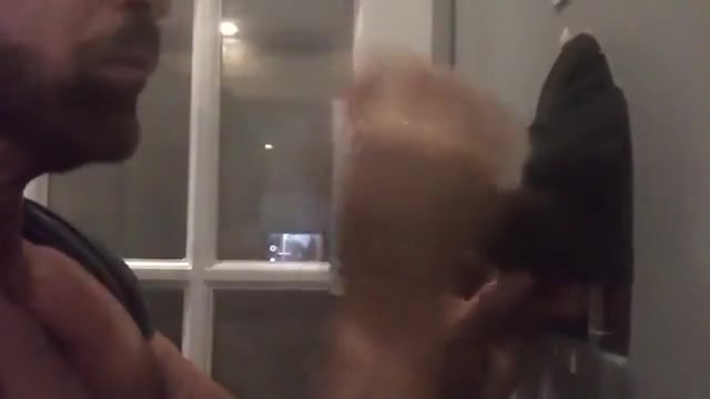 Curved Up Black Cock Gets Sucked-Off at Philadelphia Glory Hole