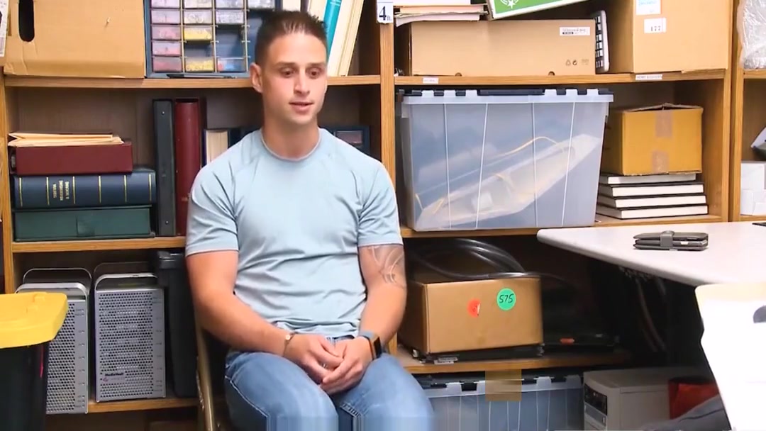 Straight White Jock Shoplifter Fucked By Gay Black Officer