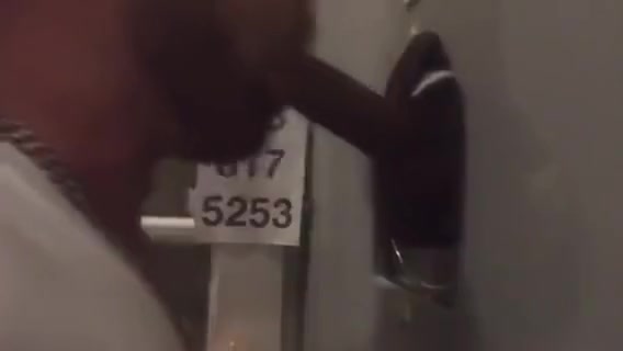 Rock Hard Black Dick Busts at Philadelphia Glory Hole