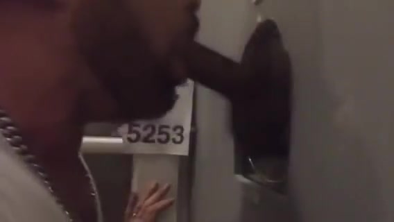 Rock Hard Black Dick Busts at Philadelphia Glory Hole