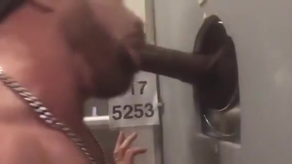 Sexy Black Dick "Grower" at Gloryholes in Philadelphia