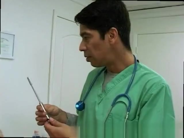 Gay doctor physical naked After a bit of electrostimulation and stamina