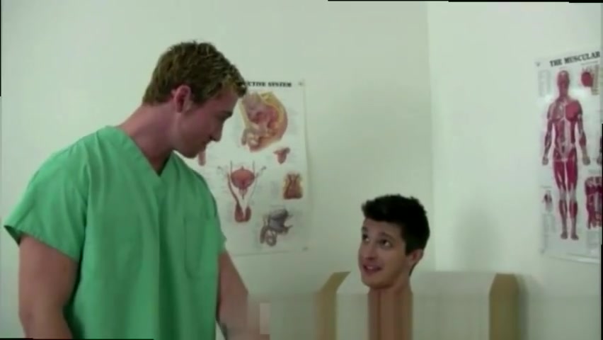 Gay doctor giving physical Its been a while since Jared has been to a