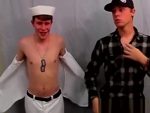 Horny military twinkies enjoy a session of hardcore anal