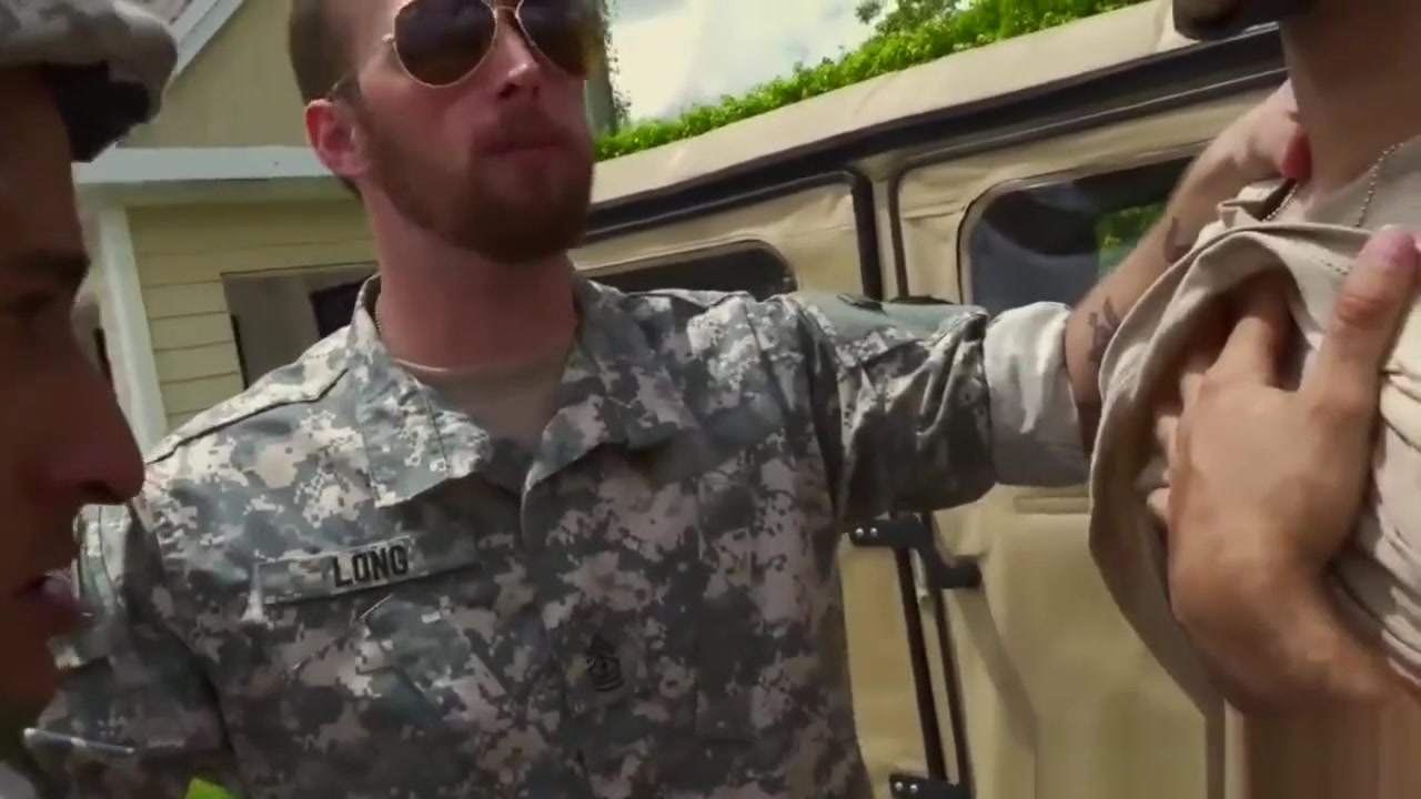 Army guys with boners gay What