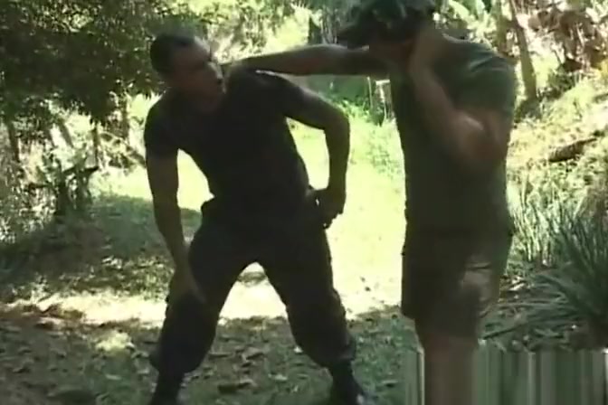 Military BareBacking in the Jungle