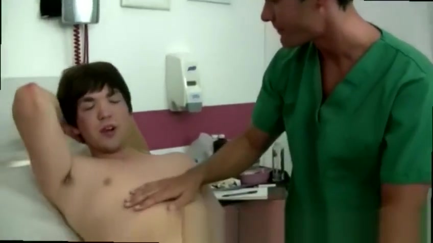 Old doctors sucking young boy and boys physical examination gay video and