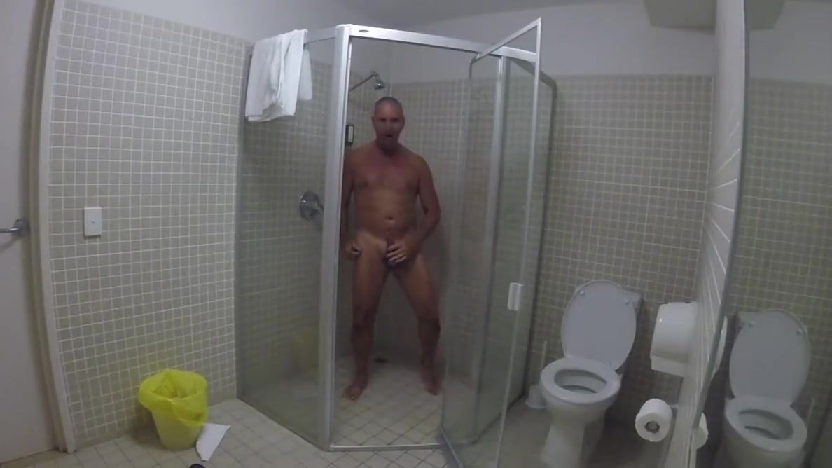 public shower piss and urethra play