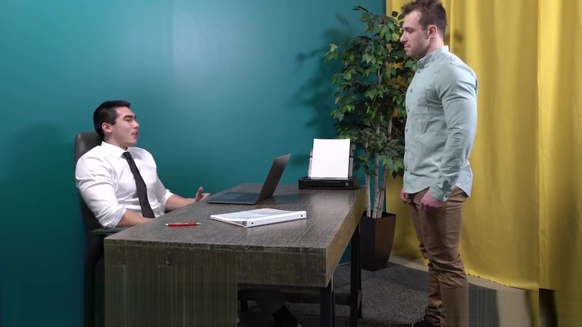 NextDoorBuddies Hunk Asian Boss Barebacks Employee At Work